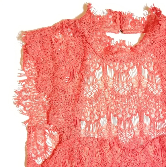 NWT Free People Daydream Lace Bodycon Slip Dress - Picture 6 of 8